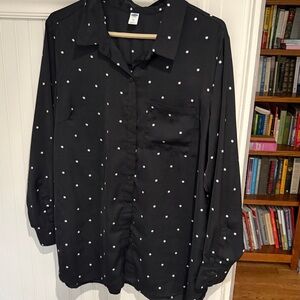 NWT Old Navy Star Button Down Shirt